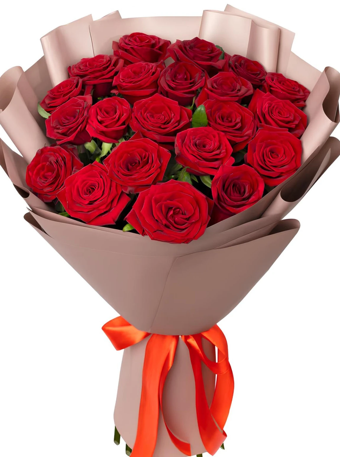 21 Adet Kırmızı Gül Buketi