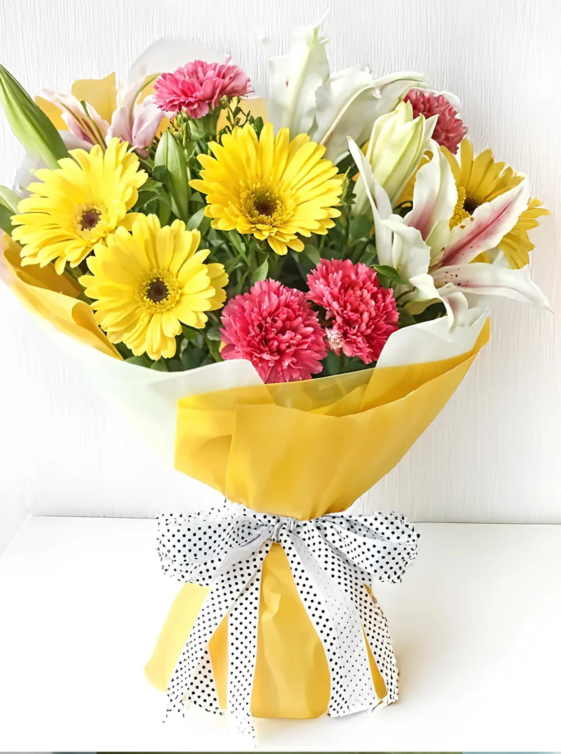 Karanfil ve Gerbera Buketi