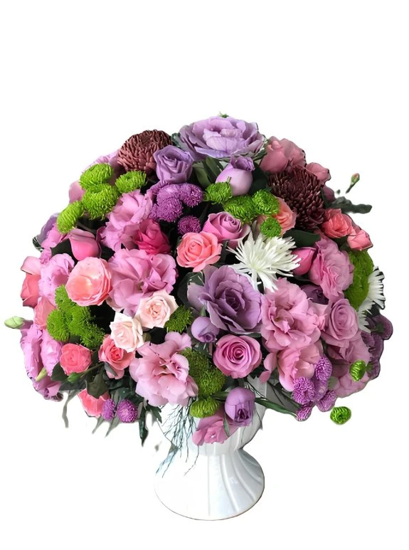 Seramikte Bahar Çiçekleri